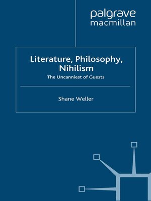 cover image of Literature, Philosophy, Nihilism